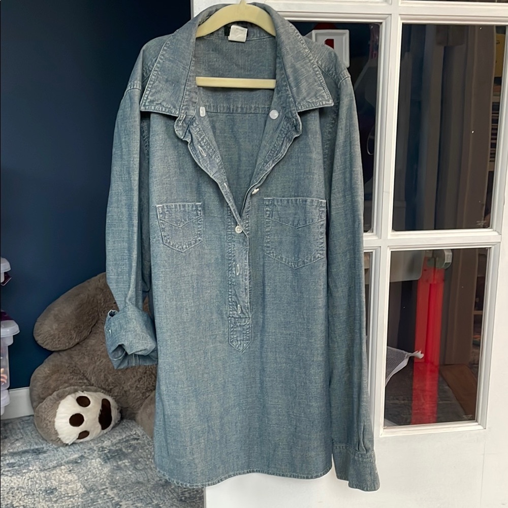 Chambray Blue Women's Shirt